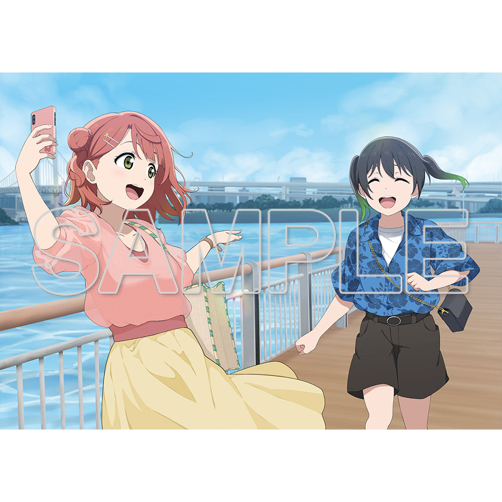 (Goods - Acrylic Stand) Love Live! Series Odekake Love Live! Acrylic Plate - Yu & Ayumu