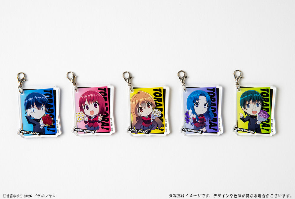 (Goods - Chram) Toradora! 20th Anniversary Tradable Mini Acrylic Charm