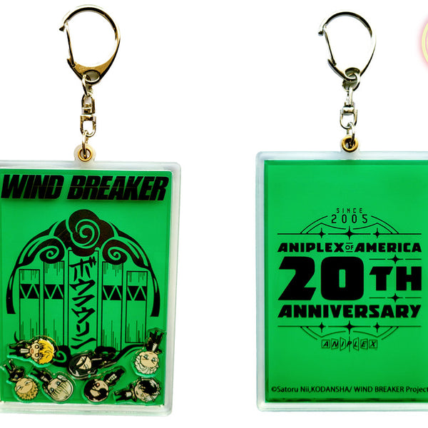 Goods - Keychain) Aniplex 20th Anniversary Shaker Charm Wind