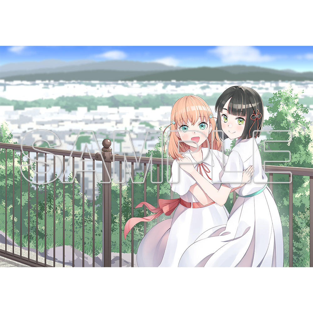(Goods - Acrylic Stand) Love Live! Series Odekake Love Live! Acrylic Plate - Kaho & Ginko