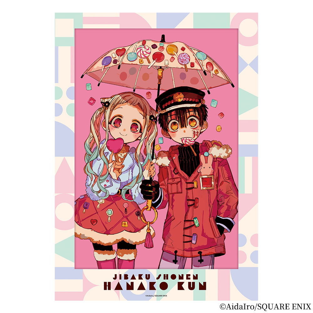 (Goods - Artboard)  Toilet-bound Hanako-kun Art Board Sharing an Umbrella