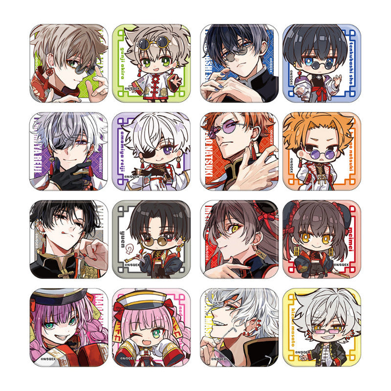 (Goods - Badge) Tokyo Aliens Trading Mini Square Can Badge (Blind Box -Single)