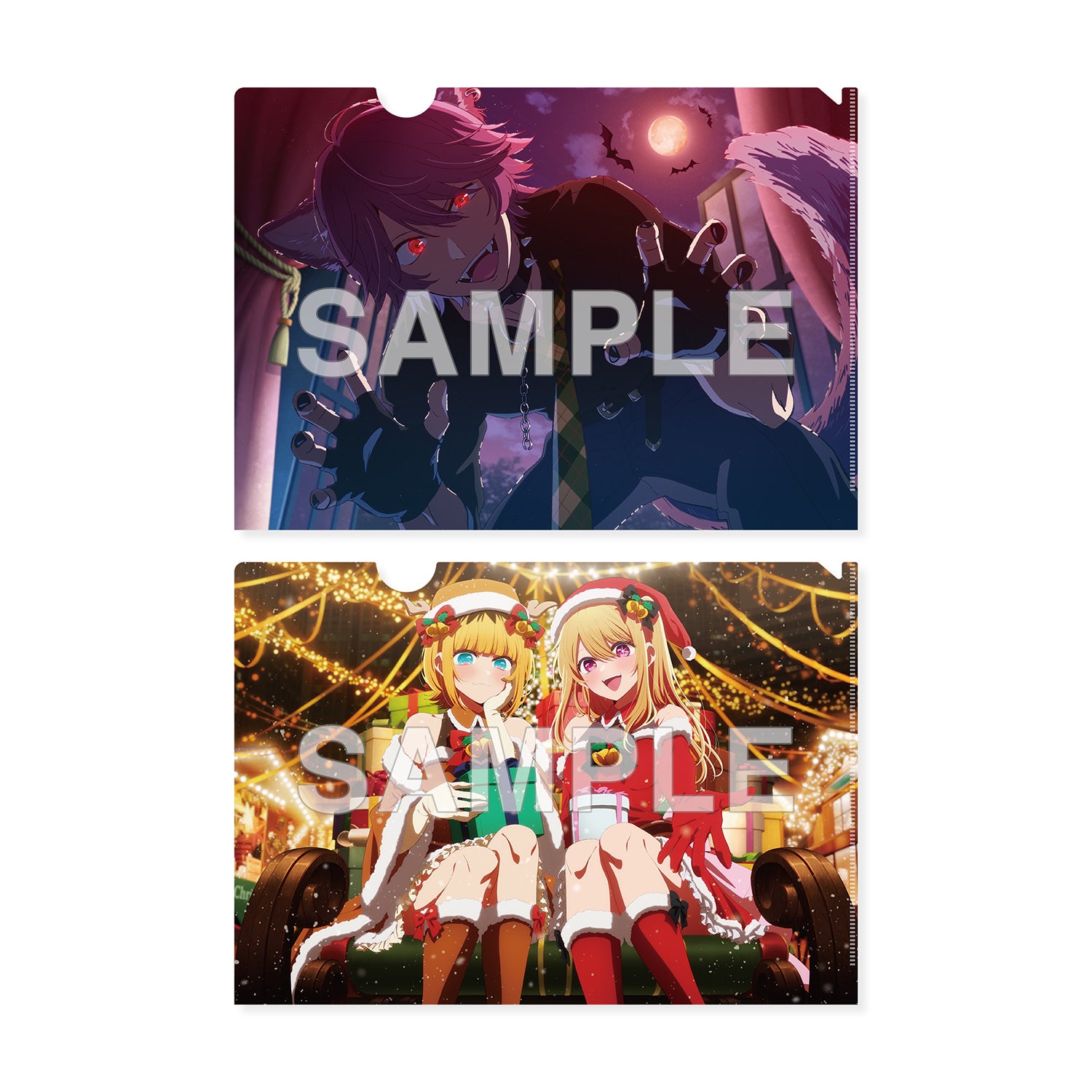 (Goods - File Folder)  Oshi no Ko File Folder Set Halloween & Xmas 2024 ver.