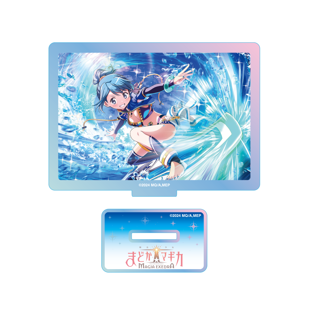 (Goods - Acrylic Stand) //Preorder// Puella Magi Madoka Magica Magia Exedra Aurora Acrylic Stand Miki Sayaka