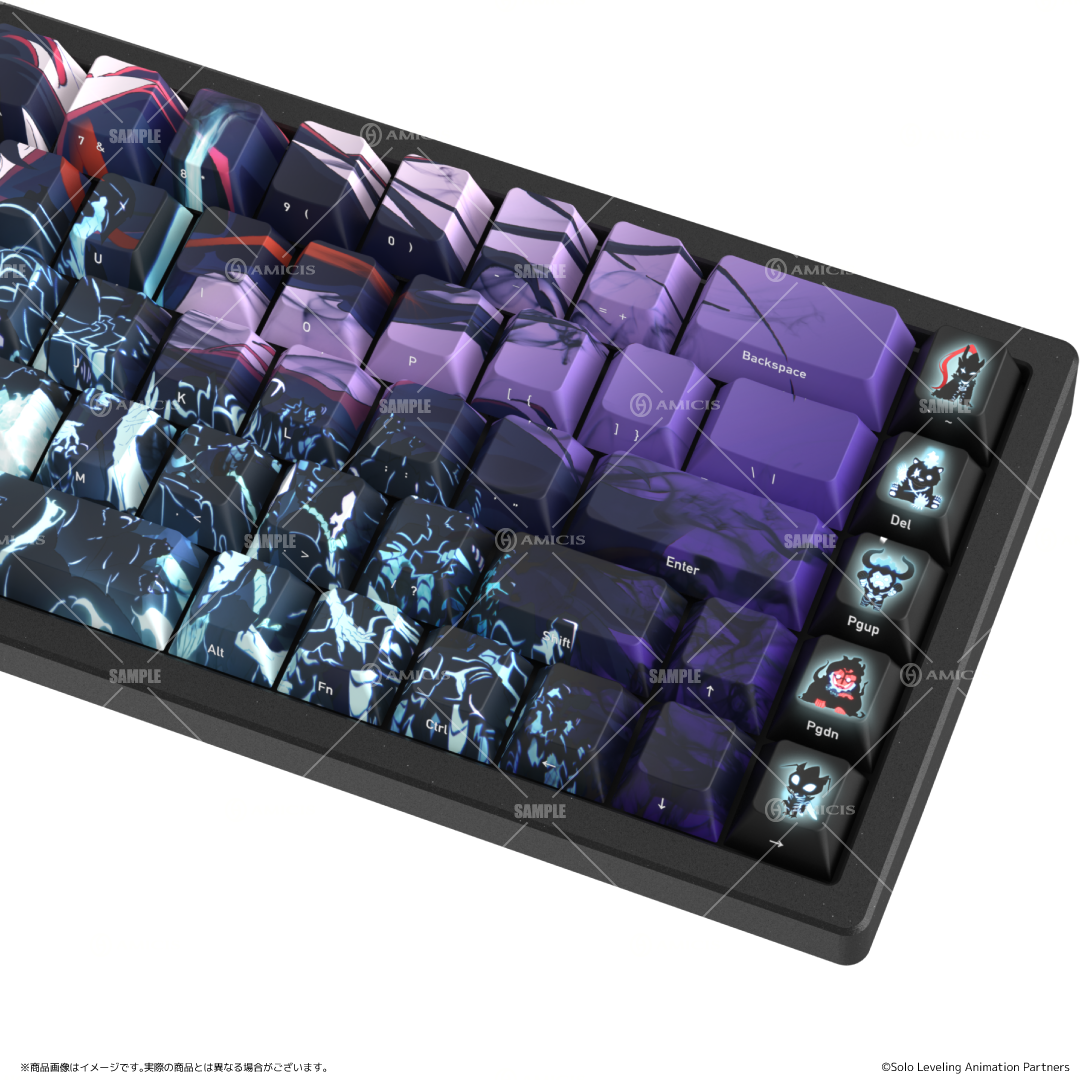(Goods - Keyboard) Solo Leveling AMICIS Gaming Keyboard 65HE US Layout