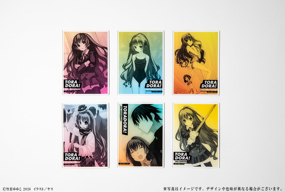(Goods - Card) Toradora! 20th Anniversary Tradable Acrylic Card ~Full of Taiga~