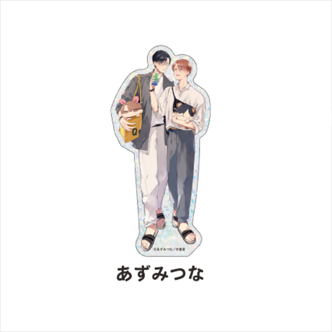 [Qpa LAND] Holographic Sticker / Tsuna Azumi