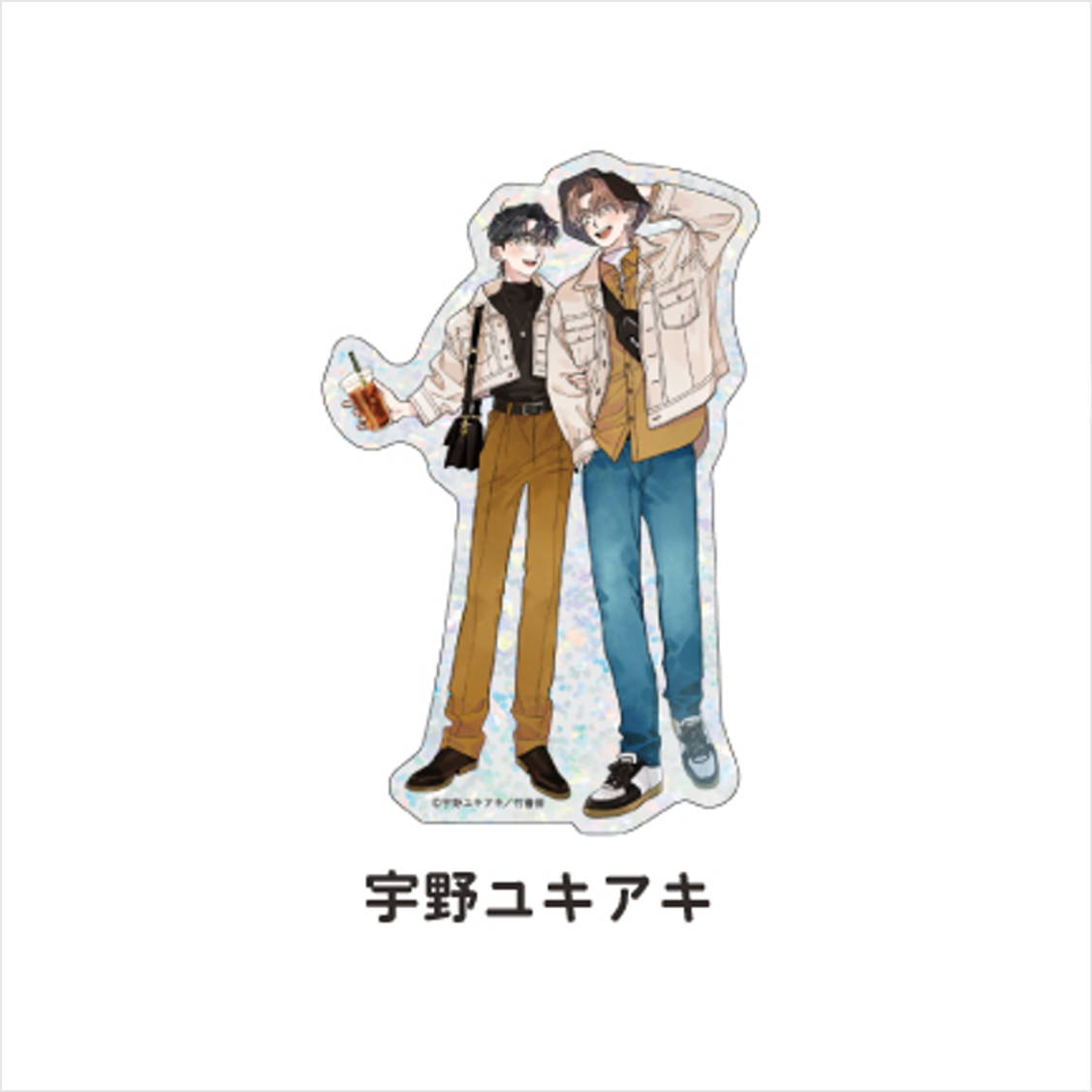 [Qpa LAND] Holographic Sticker / Yukiaki Uno