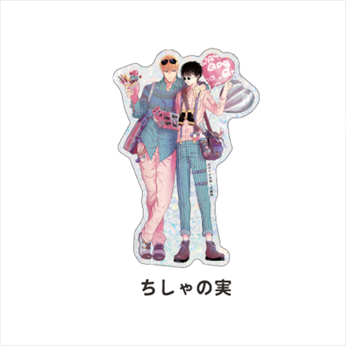 [Qpa LAND] Holographic Sticker / Chishanomi