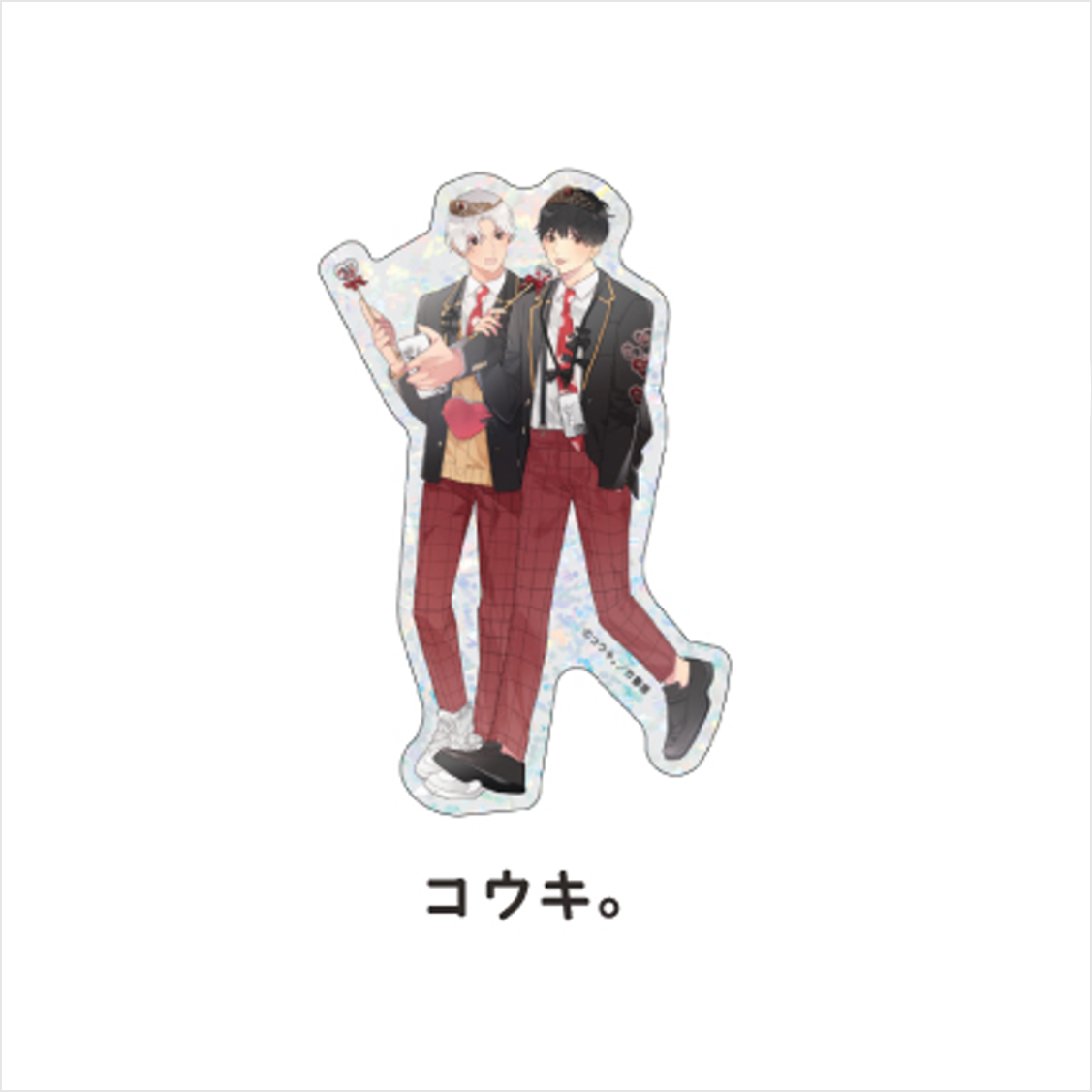 [Qpa LAND] Holographic Sticker / Kouki.