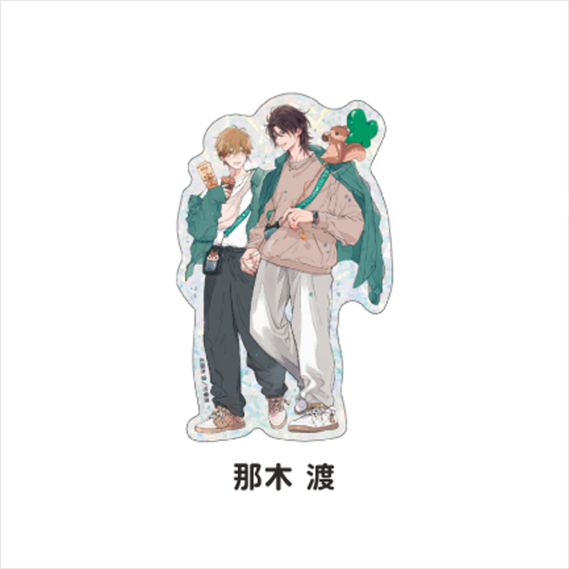 [Qpa LAND] Holographic Sticker / Wataru Nagi