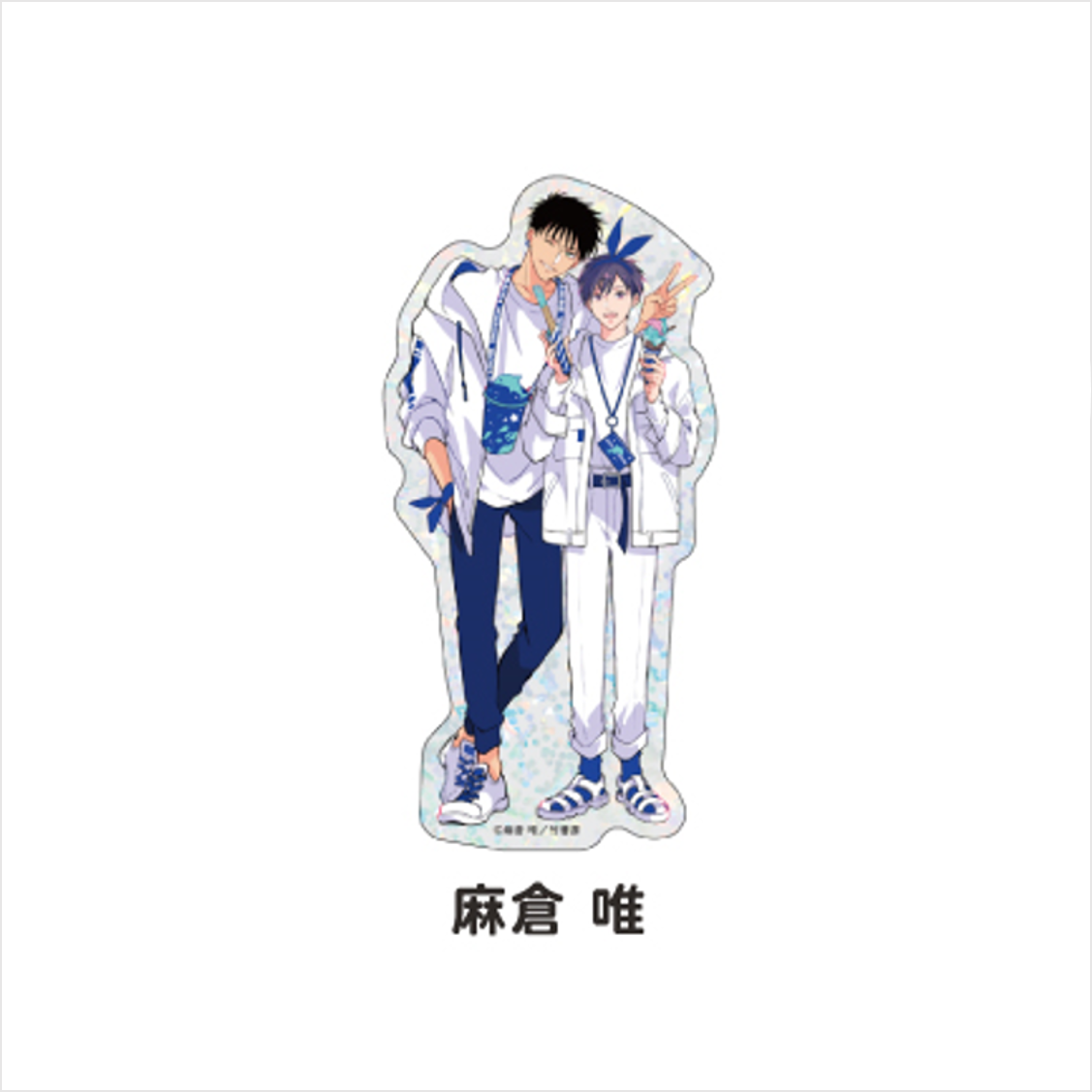 [Qpa LAND] Holographic Sticker / Yui Asakura