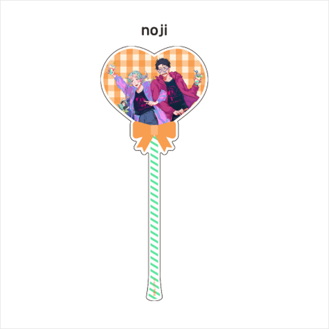 (Goods - Acrylic Stand) [Qpa LAND] Balloon-style Acrylic Stick / noji