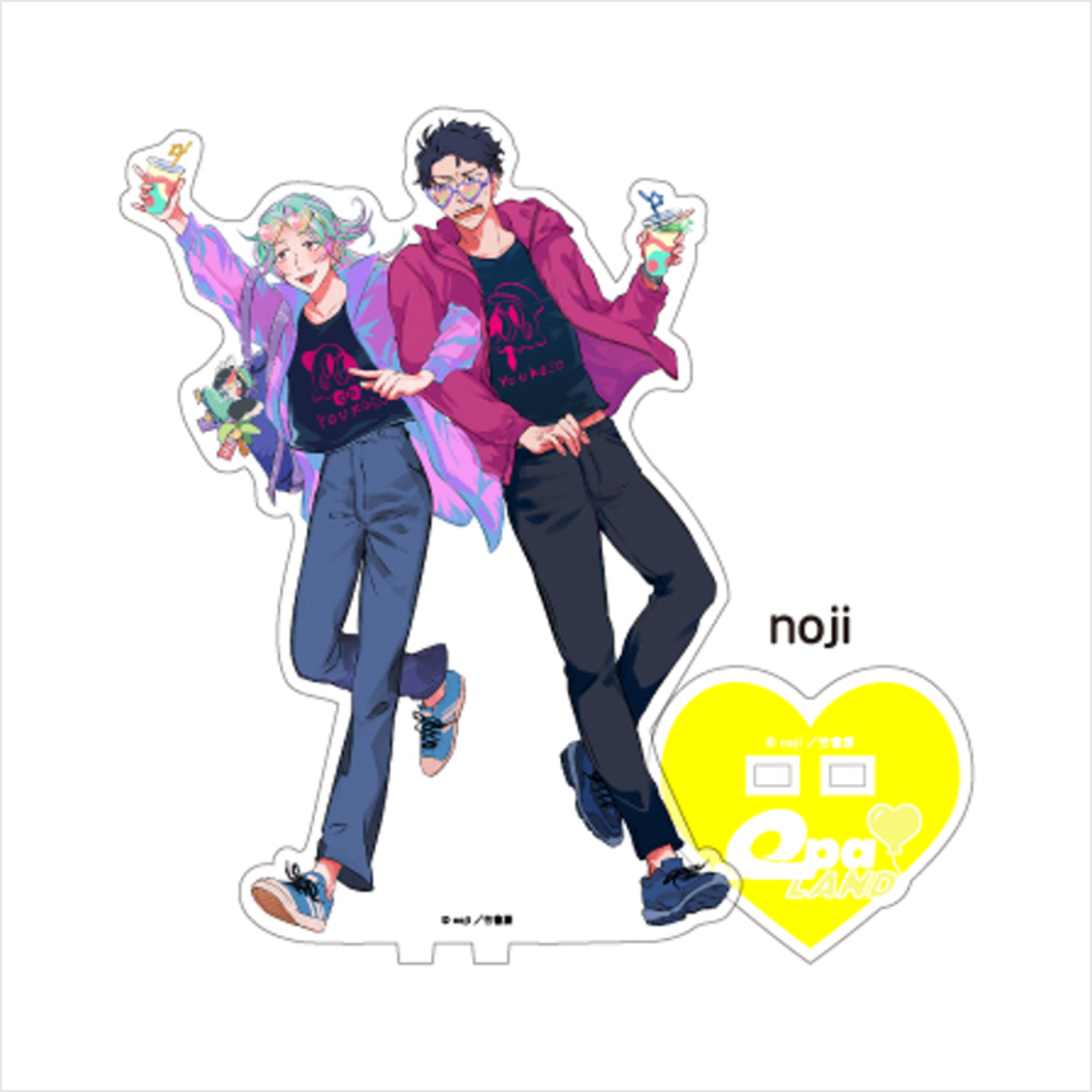 (Goods - Acrylic Stand) [Qpa LAND] Acrylic Stand / noji