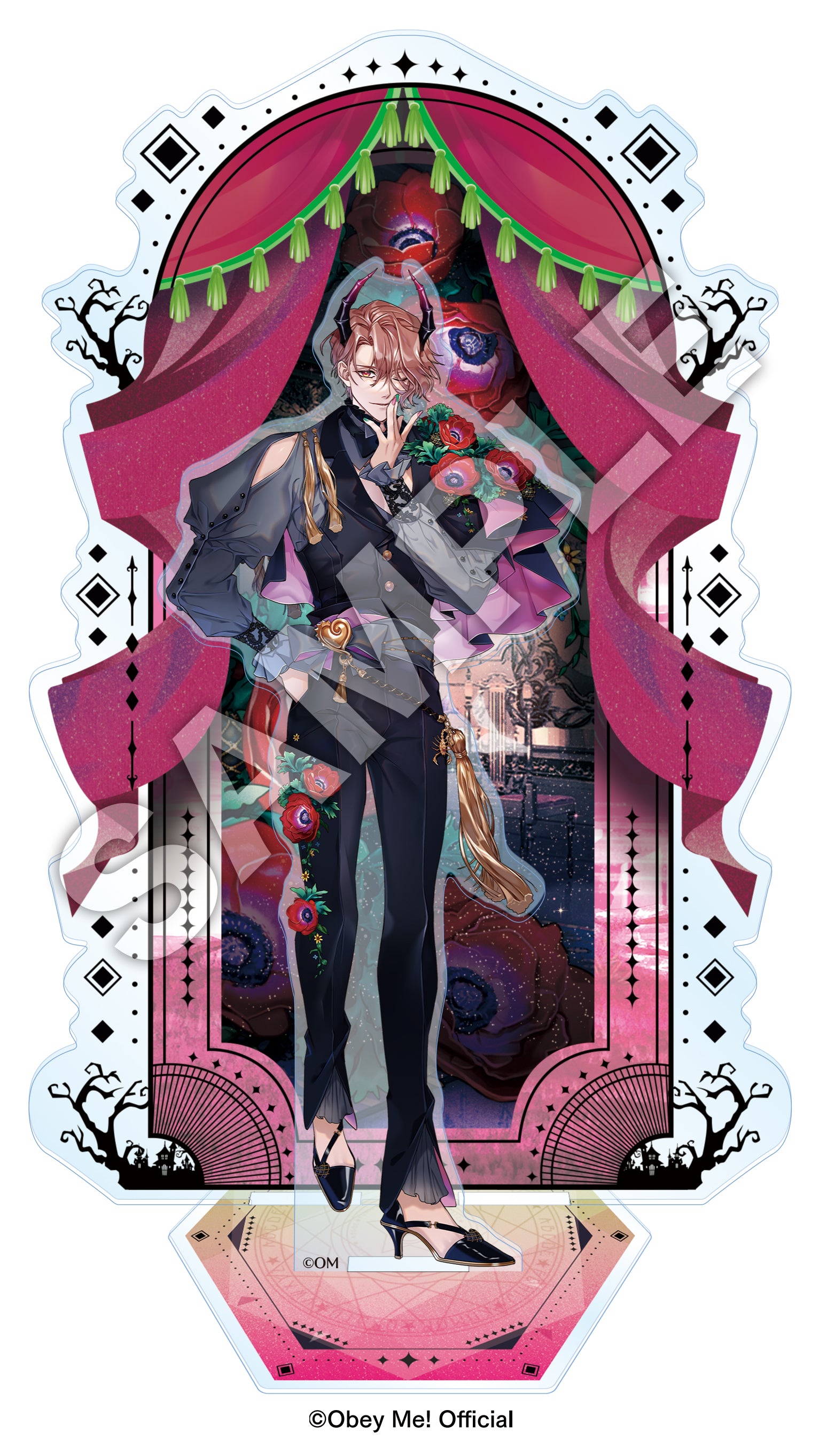 (Goods - Acrylic Stand) [Obey Me!] 5th Anniversary Acrylic Stand / Asmodeus