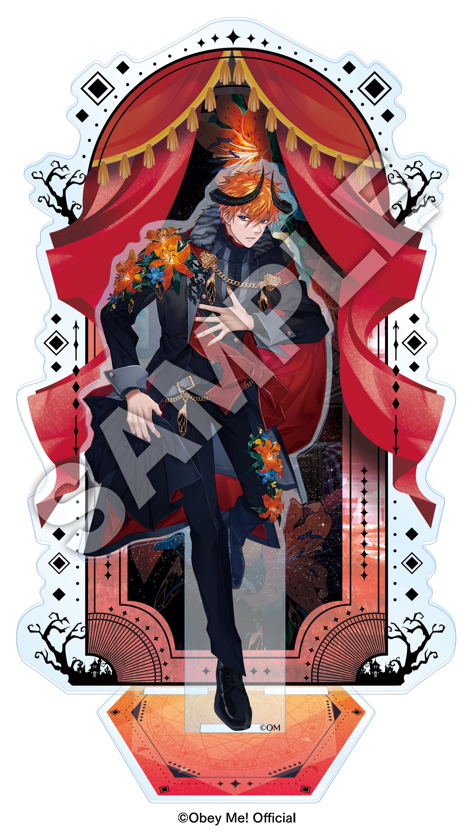 (Goods - Acrylic Stand) [Obey Me!] 5th Anniversary Acrylic Stand / Beelzebub