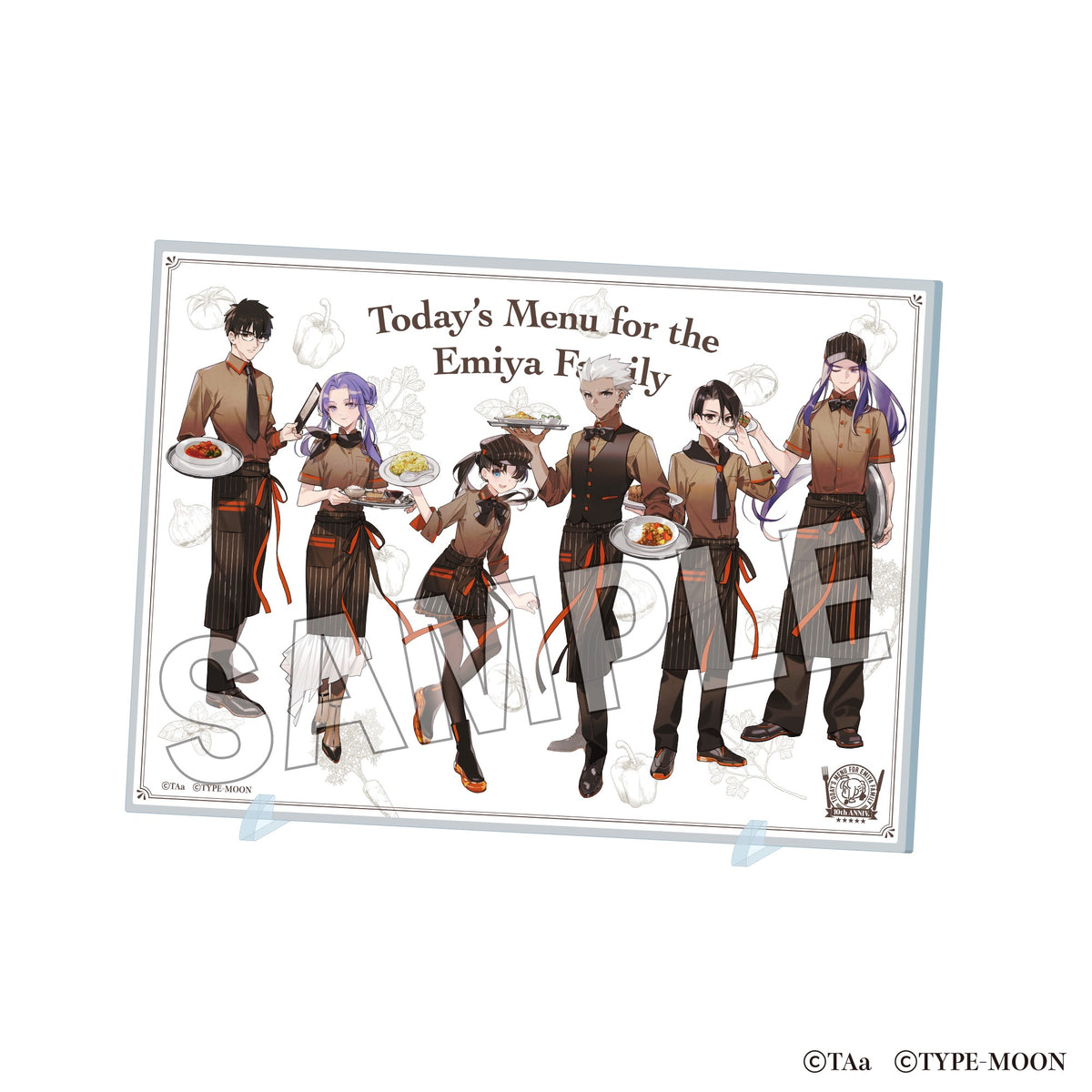 (Goods - Ornament) Today's Menu for the Emiya Family Acrylic Panel B