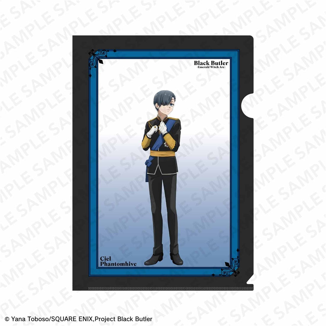 (Goods - File Folder) Black Butler Emerald Witch Arc Anime Series A4-sized File Folder - Ciel Phantomhive