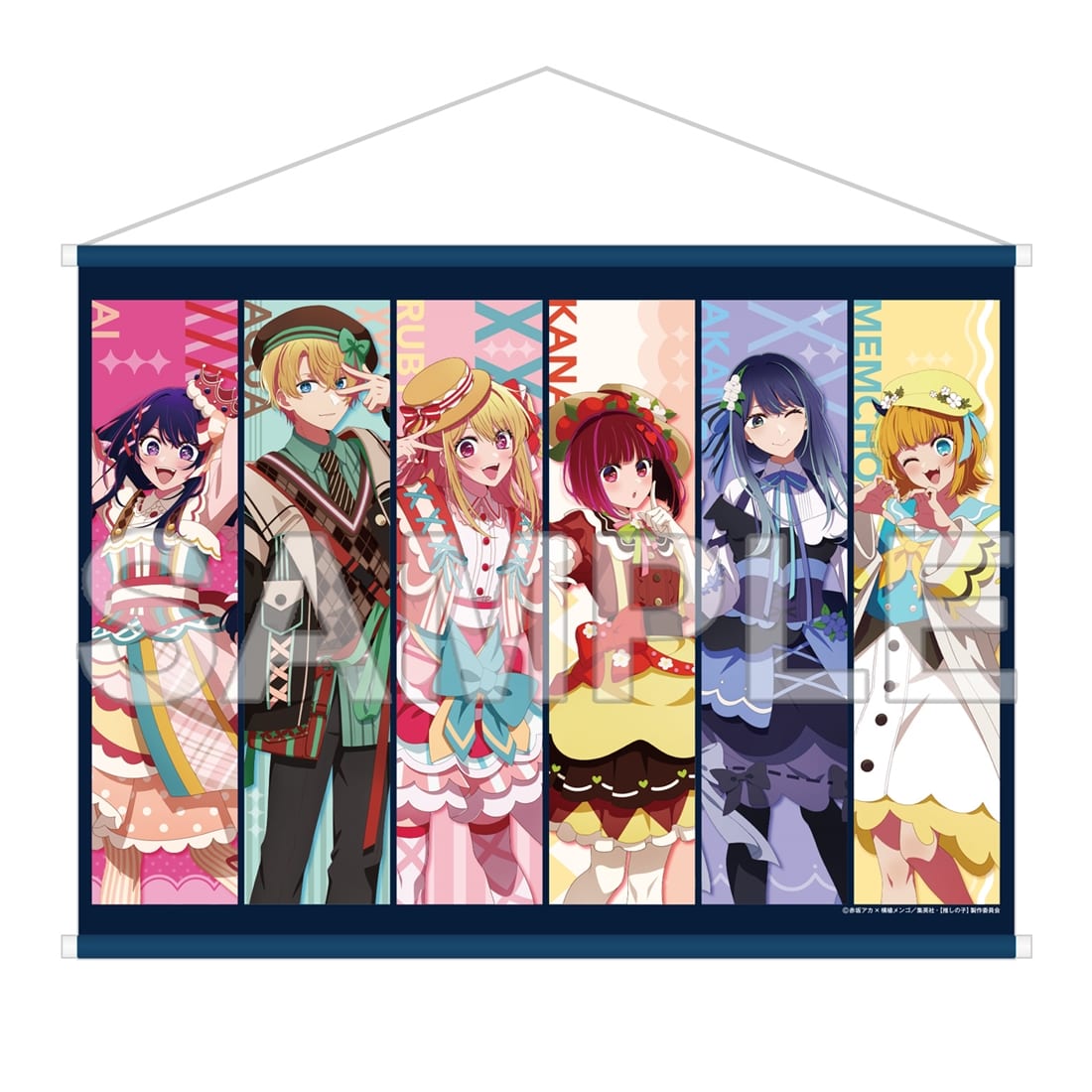 (Goods - Wall Scroll) Oshi no Ko Wall Scroll Colorful Ver.