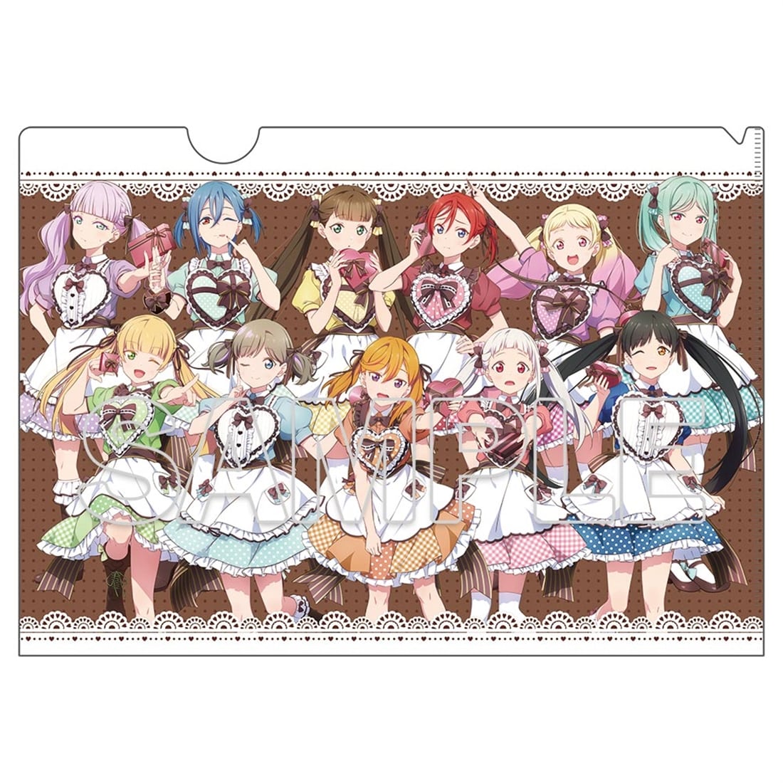 (Goods - File Folder) Love Live! Superstar!! Liella! File Folder Ver. Valentine 2026