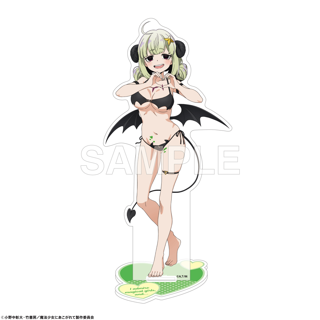 (Goods - Acrylic Stand) Gushing over Magical Girls Acrylic Stand Figure - Charming Devil Bikini Ver. - Leoparde