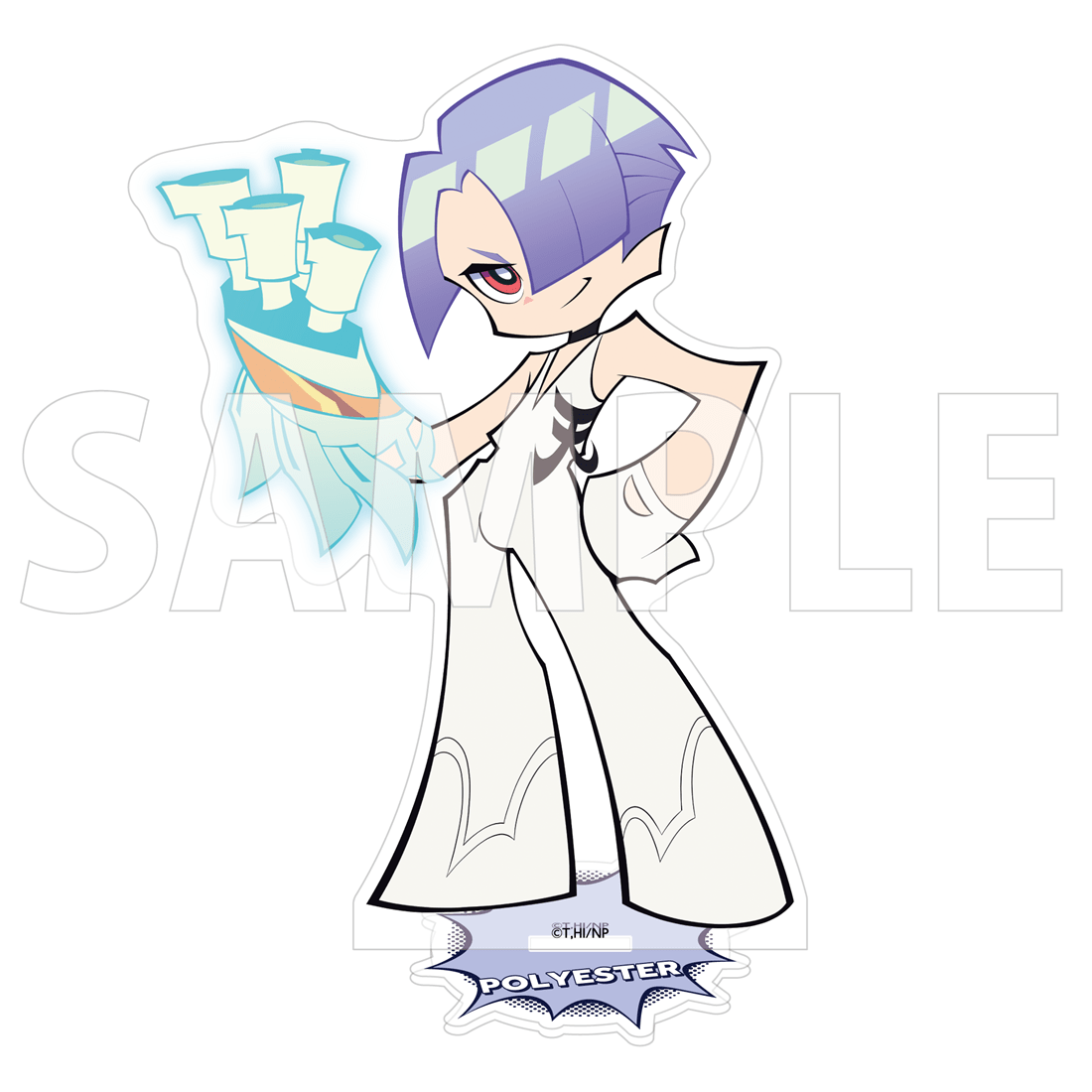 (Goods - Acrylic Stand) New PANTY ＆ STOCKING with GARTERBELT Acrylic Stand Figure No.3 - Polyester