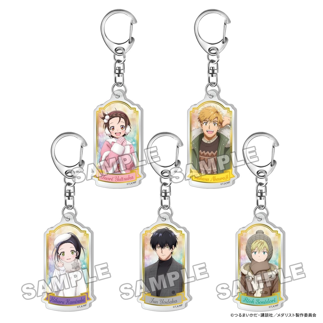(Goods - Keychain) Medalist Tradable Foil-stamped Keychain 2026 Winter ver. (Blind Box - Single)