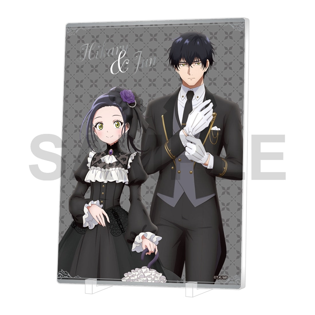 (Goods - Acrylic Stand) Medalist Acrylic Panel Sweet & Bitter Ver. (Hikaru Kamisaki & Jun Yodaka)