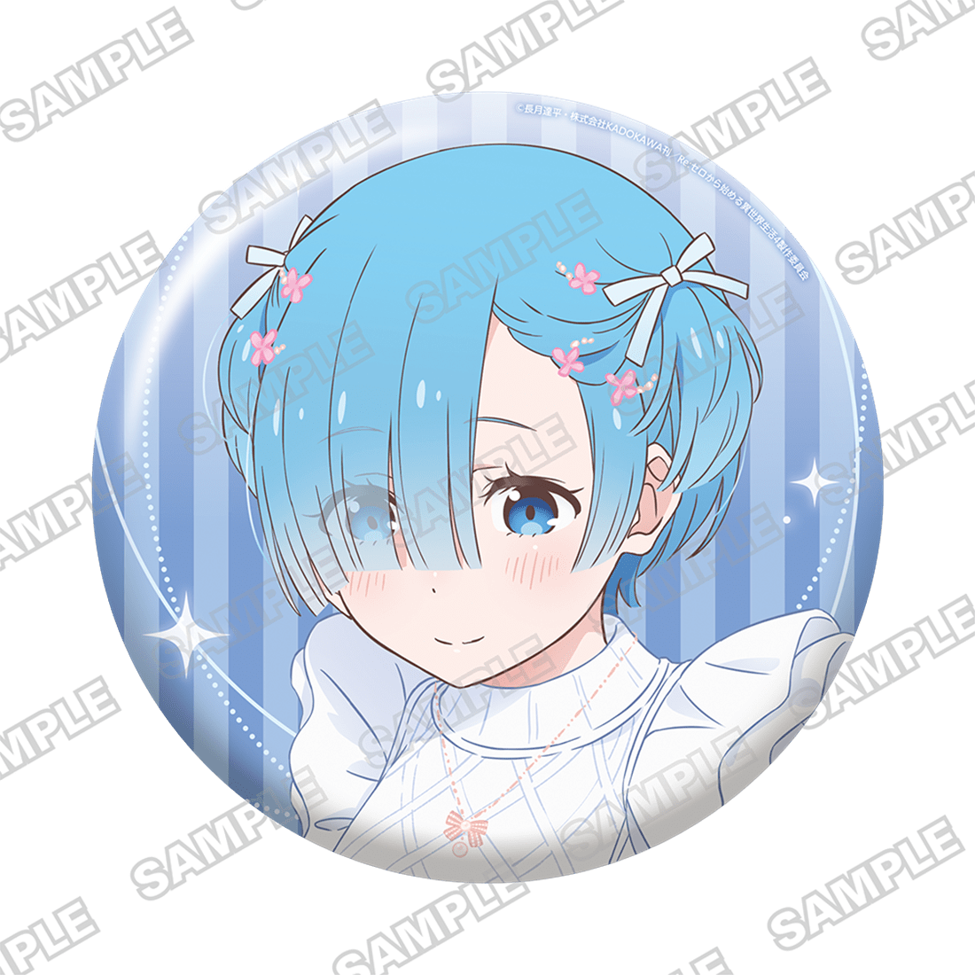 (Goods - Badge) Re:ZERO -Starting Life in Another World- Big Tin Badge Re:ZERO -Starting Life with Ram and Rem's Birthday Celebration 2026 ver. Rem