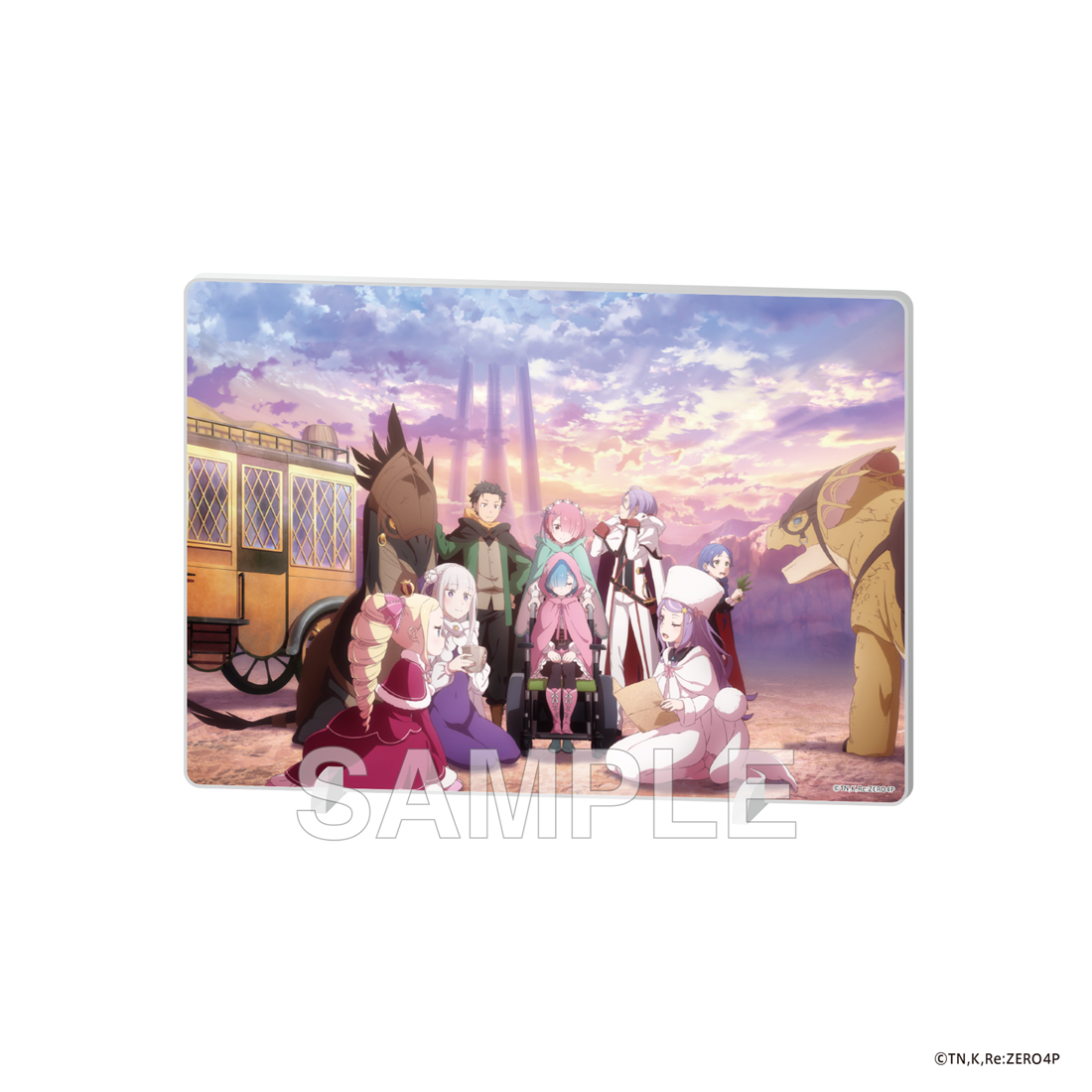 (Goods - Acrylic Stand) "Re:ZERO -Starting Life in Another World-" 4th Season Acrylic Panel - Teaser Visual 1st Edition