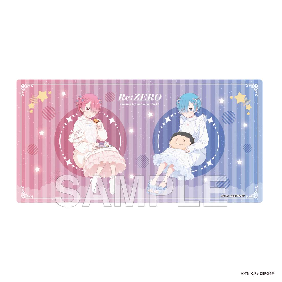 (Goods - Deskmat) Re:ZERO -Starting Life in Another World- Desk Mat Ram and Rem's Birthday Celebration 2026 ver.