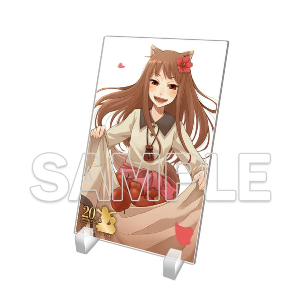 Goods - Acrylic Stand) Spice and Wolf Light Novel Series 20th
