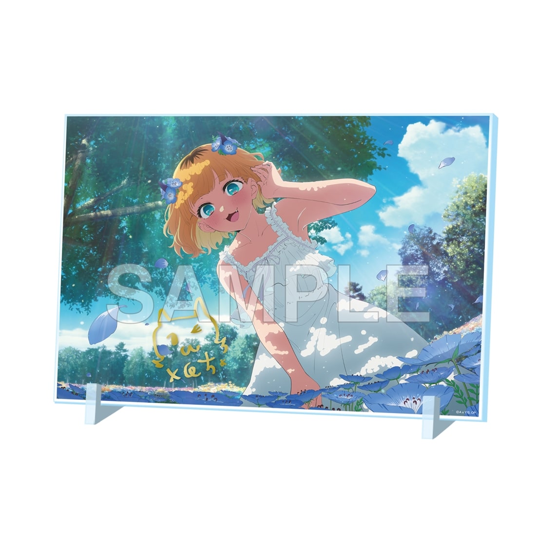 (Goods - Acrylic Stand) Oshi no Ko Acrylic Panel w/ Foil-stamped Signature Spring Day 2025 ver.