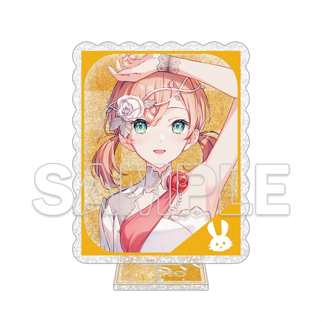 (Goods - Acrylic Stand) Love Live! Hasu no Sora Jogakuin School Idol Club Glimmering Acrylic Stand - Yuki Mau Sora to Nibyou no Eien Ver. - Kaho Hinoshita