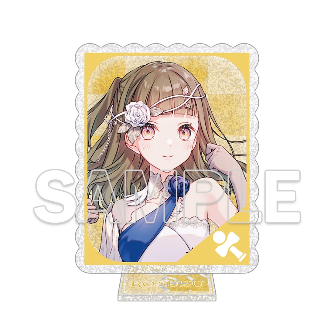 (Goods - Acrylic Stand) Love Live! Hasu no Sora Jogakuin School Idol Club Glimmering Acrylic Stand - Yuki Mau Sora to Nibyou no Eien Ver. - Kosuzu Kachimachi