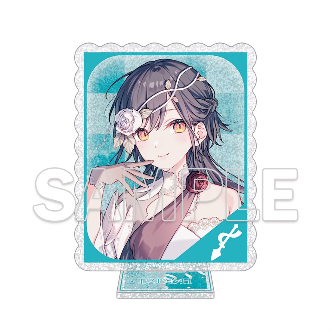 (Goods - Acrylic Stand) Love Live! Hasu no Sora Jogakuin School Idol Club Glimmering Acrylic Stand - Yuki Mau Sora to Nibyou no Eien Ver. - Izumi Katsuragi