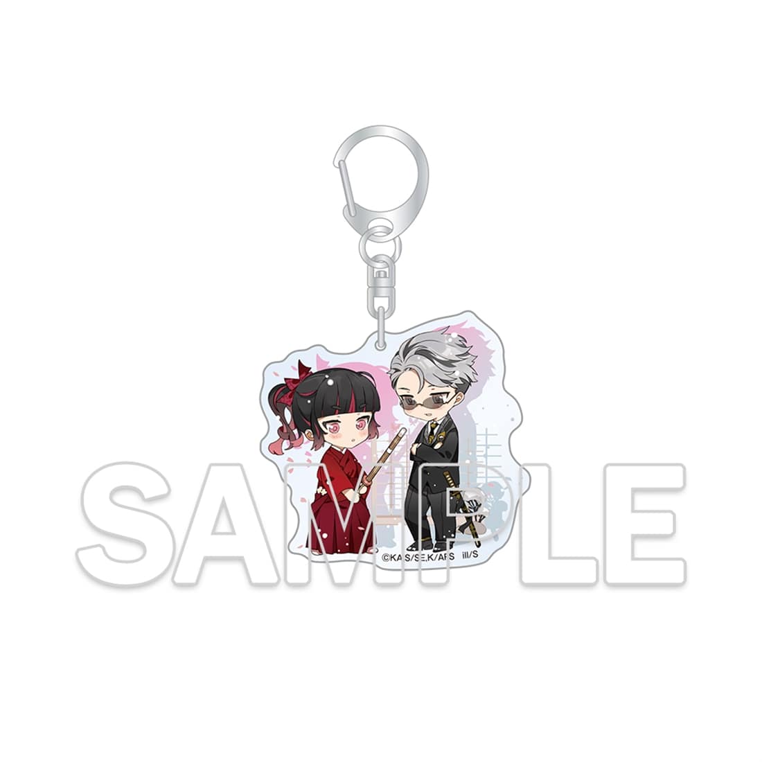 (Goods - Keychain) Agents of the Four Seasons Acrylic Keychain - Sakura & Itecho