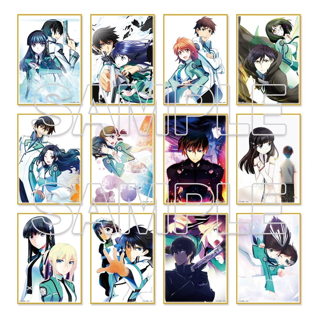 (Goods - Art Board) Kana Ishida Art Works (3) Release Commemoration The Irregular at Magic High School Tradable Mini Illustration Board Ver.1 (Blind Box - Single)
