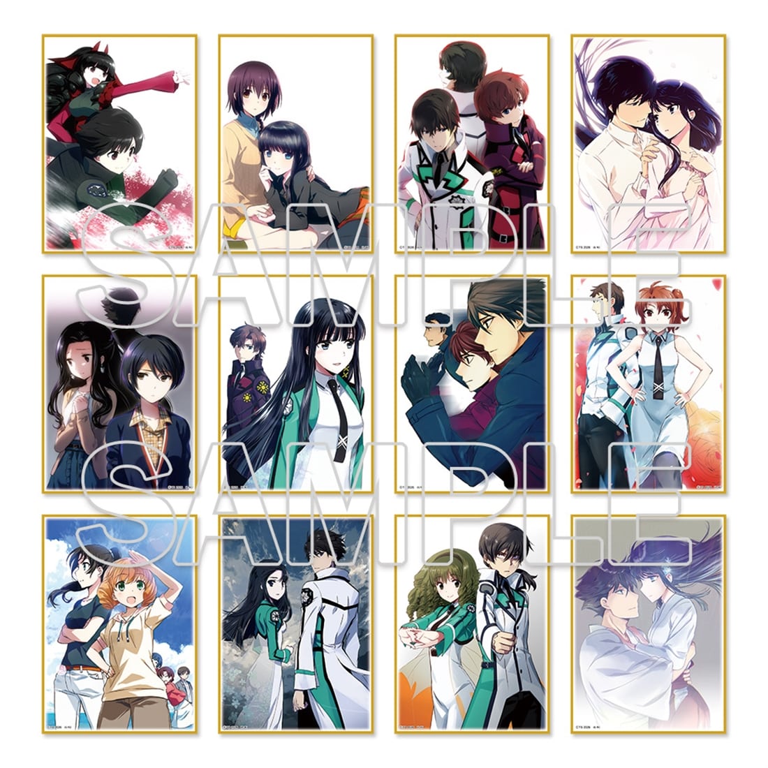 (Goods - Art Board) Kana Ishida Art Works (3) Release Commemoration The Irregular at Magic High School Tradable Mini Illustration Board Ver.2 (Blind Box - Single)
