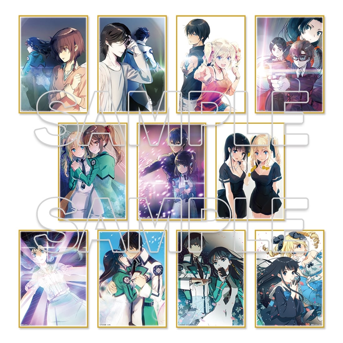 (Goods - Art Board) Kana Ishida Art Works (3) Release Commemoration The Irregular at Magic High School Tradable Mini Illustration Board Ver.3 (Blind Box - Single)