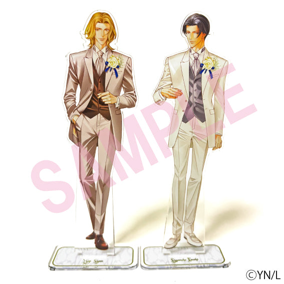(Goods - Acrylic Stand) Be x Boy New Illustration Pair Acrylic Stand