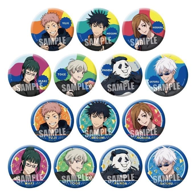 [Jujutsu Kaisen] Matte Button Badge Holiday Ver. (Blind Box -Single)