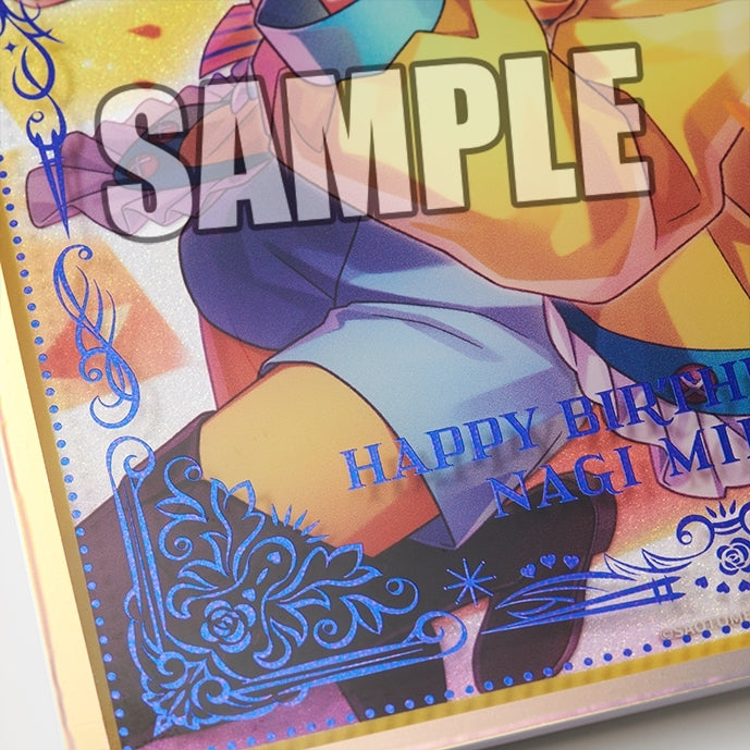 (Goods - Art Board) Uta no Prince-sama LIVE EMOTION Birthday Foil Embossed Acrylic Art Board Stage for Myself Ver. - Nagi Mikado [animate Exclusive]