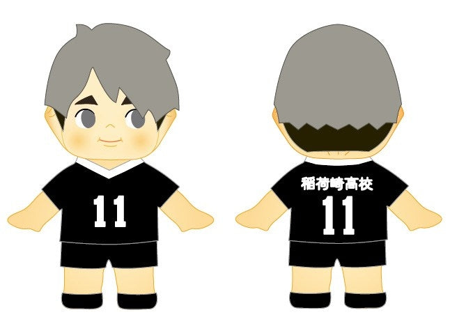 (1BOX=8)(Goods - Keychain) Haikyu!! Trading Costume Kewpie (Uniform) Vol. 4 (8 Types)(Blind Box -Single)