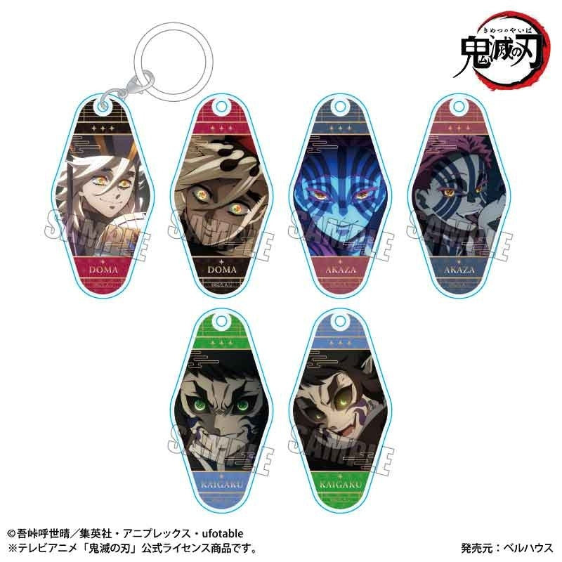 (Goods - Charm) Demon Slayer: Kimetsu no Yaiba Anime Trading Acrylic Marker Charm Demon ver. (Blind Box -Single)