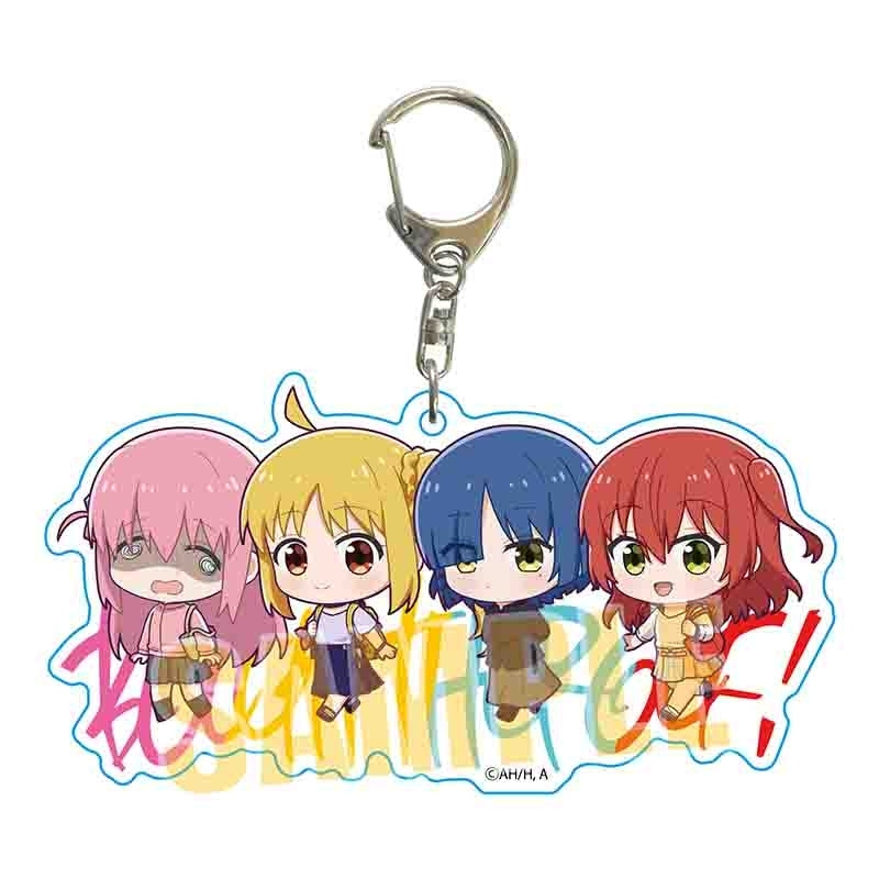 [Bocchi the Rock!] Tekutoko A Little Big Acrylic Keychain B
