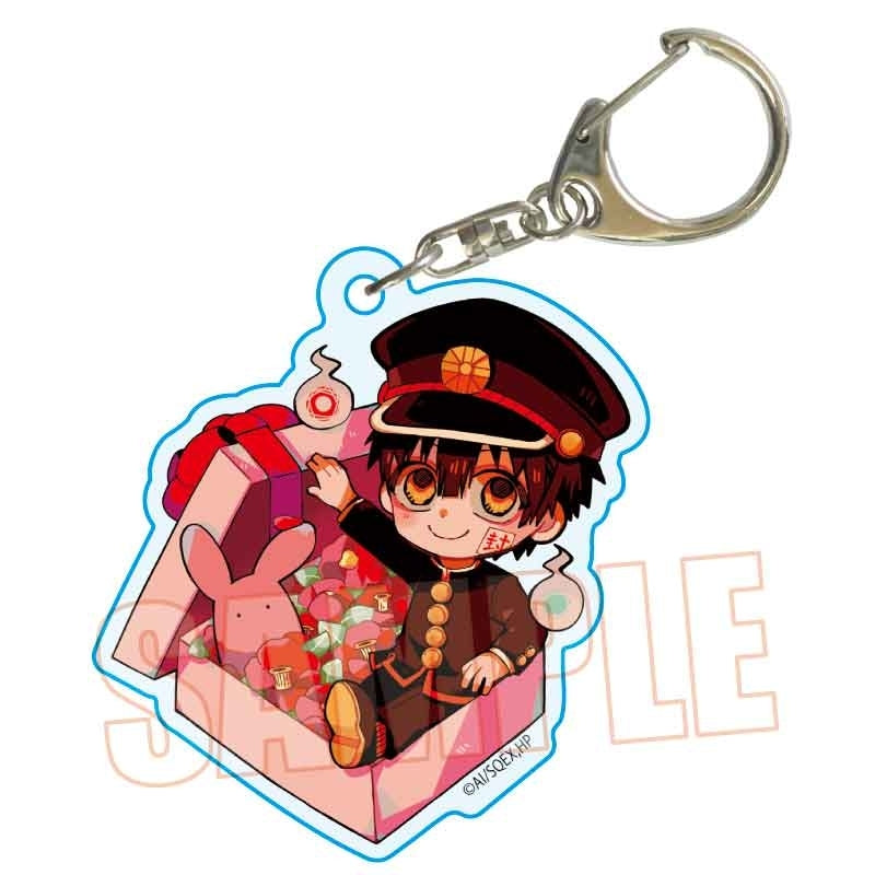 (Goods - Keychain) Toilet-Bound Hanako-Kun Flower Box Acrylic Keychain Hanako (Camellia)