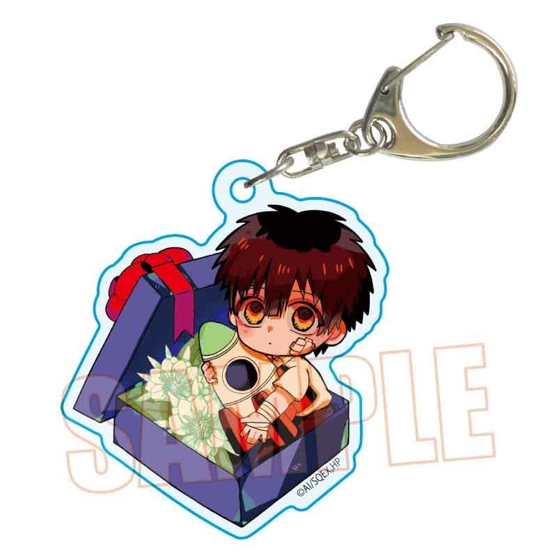 (Goods - Keychain) Toilet-Bound Hanako-Kun Flower Box Acrylic Keychain Amane (Queen of the Night)