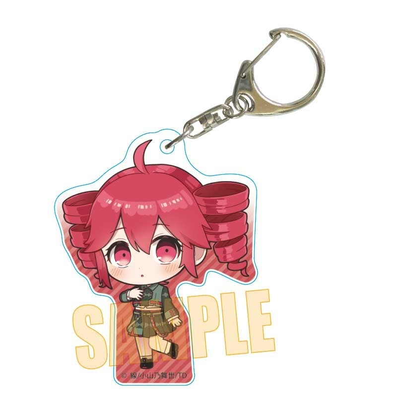 (Goods - Keychain) Kasane Teto Acrylic Keychain VP Outfit (Tekutoko)