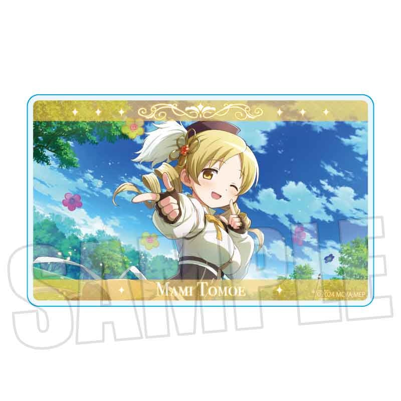 (Goods - Card) Puella Magi Madoka Magica Magia Exedra Acrylic Card Mami Tomoe